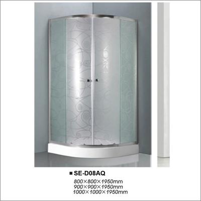 China Luxury Hotel Sliding Door Shower Cubicles With Stainless Steel Accessories for sale