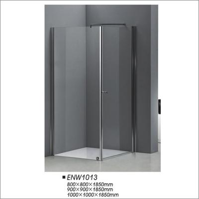 China Tempered Glass Pivot Door Shower Enclosures / Framed Square Shower Door for sale