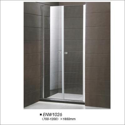 China Tempered Glass Pivot Door Shower Enclosures ，Bathroom Modern Shower Cubicles for sale