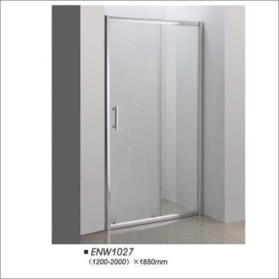 China Bathroom Tempered Glass Frameless Shower Doors Easy Installation Customerized Size for sale