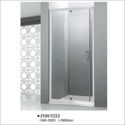 China Glass Pivot Door Shower Enclosures With Frame Square Shower Stall Easy Install for sale