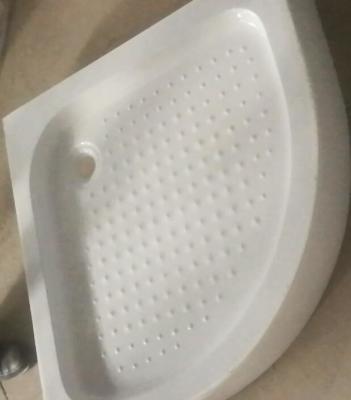 China Bathroom Simple Shower Tray Bases Sector Shape for Shower Cabin Room for sale