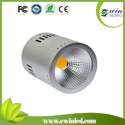 China 20w 30w 40w 50w lifespan>50000h round cob led downlight surface mounted cob led downlight for sale