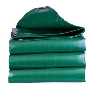 China Waterproof Coated Canvas Tarpaulin Pvc Coated Polyester Fabric Tear-Resistant for sale