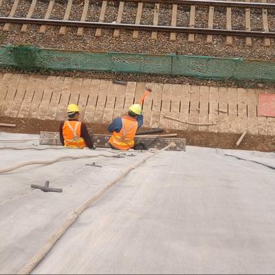 China Modern Design High Flexural Strength Railway Concrete Fabric Blanket Filled Cement Made for sale