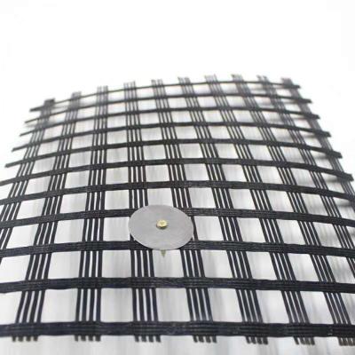 China Geogrids for Soil Reinforcement Drive Widening Welding Biaxial Fiberglass Geogrid for sale