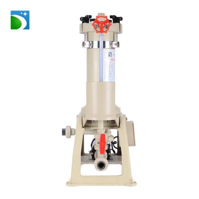 China GF PP PPH PVDF Industrial Filter Pump Nickel Plating Electroplating Filter Equipment for sale