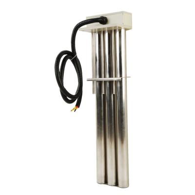 China 600V Plating Electric Immersion Heater Triple Over Side Heaters for sale