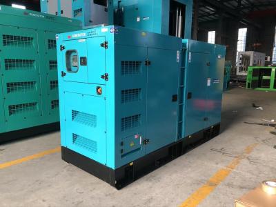 China 80 kVA Silent Diesel Generator Set Hochfester leiser Cummins-Generator zu verkaufen