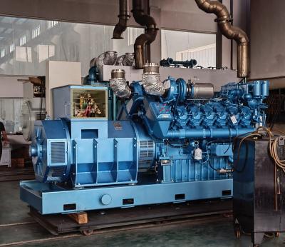 China Het blauwe Certificaat Weichai Marine Generator van Marine Diesel Generator Set CCS Te koop