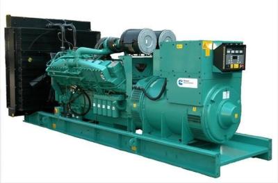 China 562.5kVA Open Diesel Generator Set Green 1800rpm Diesel Generator for sale