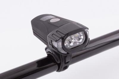 China ABS Aluminum USB Rechargeable Bicycle Headlight 500LM 4.5cm for sale