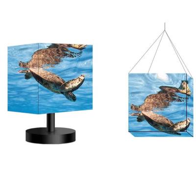 China High Precision Special Shape LED Display / LED Cube Screen For Shopping Mall for sale