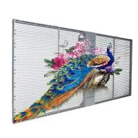 Quality IP30 Transparent LED Screen Display Indoor 1000*1000 VTA-P15-15 Various Control for sale