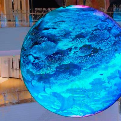 Китай P2.5 Сферический дисплей водонепроницаемый Внутренний наружный рекламный светодиодный экран продается