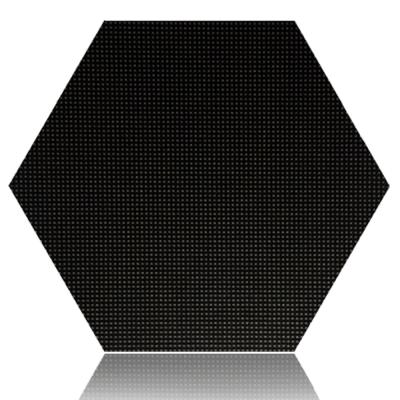 China High Brightness Hexagon LED Display Full Color Creative Installation for sale