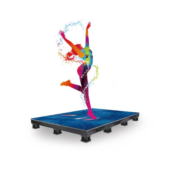 Quality CE Interactive LED Floor Panels , Light Up Dance Floor Tiles LED 500mm*500mm for sale