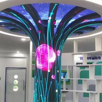 China Edifício de referência tela LED holográfica de alta luz para publicidade à venda