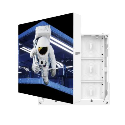 China Cabinet de aluminio exterior de diseño LED 2.5 especificación 400mm*400mm pantalla 3D de alta definición a simple vista en venta