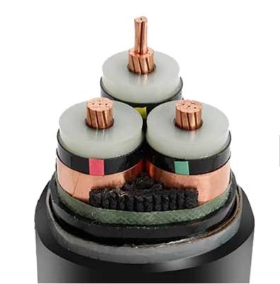 Chine Cables électriques en acier résistants au feu du noyau XLPE du noyau 4 du système mv 3 d'armure de bande à vendre