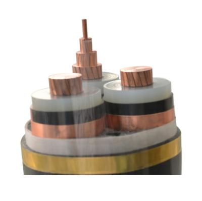 China 33kV Medium Voltage Steel Wire Armoured XLPE Electrical Cable for sale