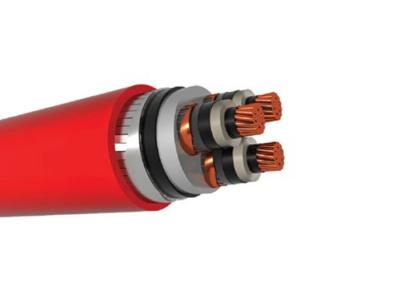 China PVC Outer Sheath 3 Core 73mm 76mm Armoured Power Cables for sale