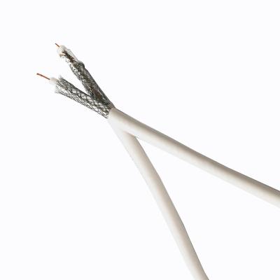 China AL Foil Shielded 30V RG6 RG11 PE Insulated Coaxial Cable for sale