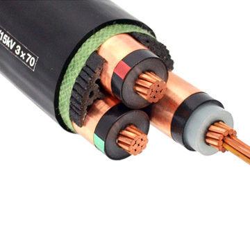 Китай Оболочка XLPE PVC изолировала силовые кабели 630mm2 800mm2 12kV MV продается
