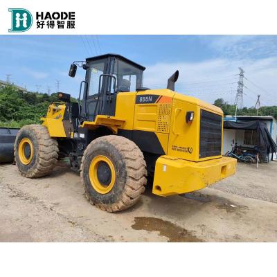 China 18000 kg LG855N Front End Loader Chinese Made 5 Ton Payloader CLG 856 Video Provided for sale