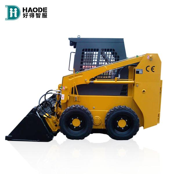 Quality 2022 Yanmar Engine Small Skidsteer Front End Loader With Bucket Mini Skidsteer for sale