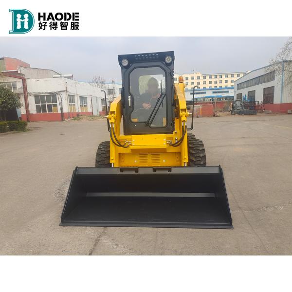 Quality 12km/H Max Speed Full-Hydraulic Skid Steer Loader With 3 Months And EATON Motor for sale