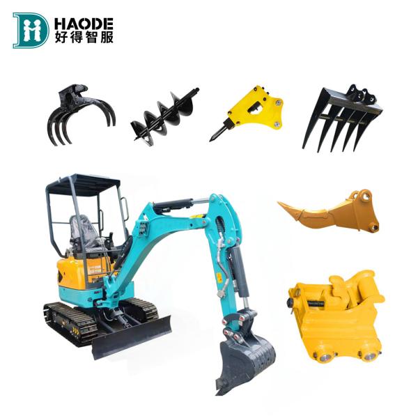 Quality 1 Ton 2 Ton 3 Ton 4 Ton Mini Excavator Digging Small Micro Digger Machine for sale