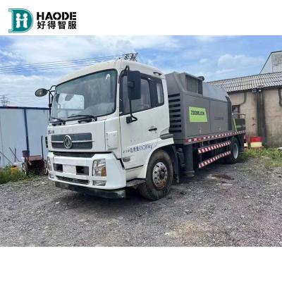 China Zoomlion 10028 Hydraulic Diesel Engine Trailer Concrete Pump for and Smooth Conveying for sale