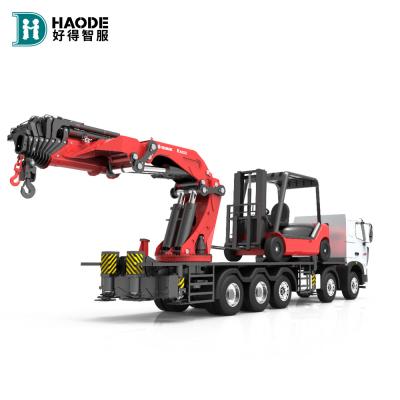 China Customized 12/14/15/20/25/35 Tons Knuckle Boom Crane Truck For Smooth Operations for sale