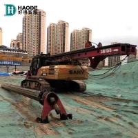 Quality HAODE Sany SR155 Used Crawler Hydraulic Rotary Drilling Rig for Foundation Engineering for sale
