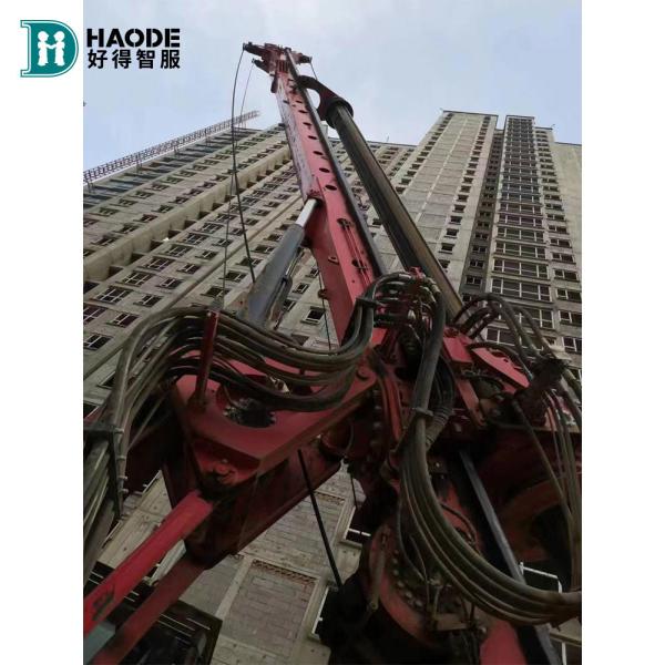 Quality HAODE Sany SR155 Used Crawler Hydraulic Rotary Drilling Rig for Foundation for sale