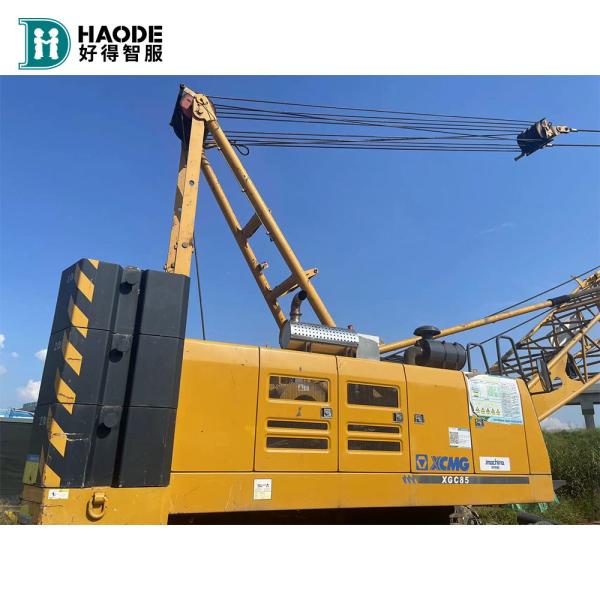 Quality 55Ton Lifting XCMG55 Loxa Truck Mounted Crane With Top Engine And Fixed for sale