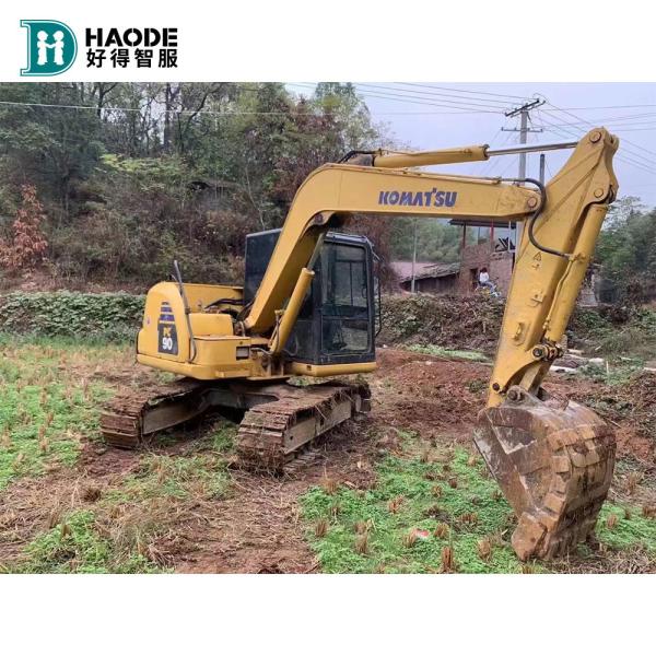 Quality HAODE Used Komatsu PC90 Excavator Maximum Digging Height 3150mm Operating Weight 8500kg for sale