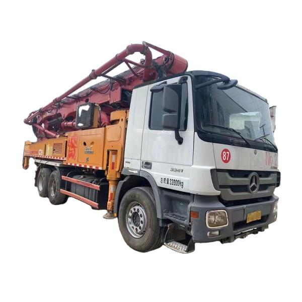 Quality Powerful HAODE Sany SYM5337THB 52m Mortar Concrete Pump Truck Boom Concrete Pumps Machine for sale