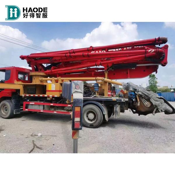 Quality HAODE Sany 39m Series Concrete Pump Truck Mortar Pump with SYM5230THB1E Chassis for sale