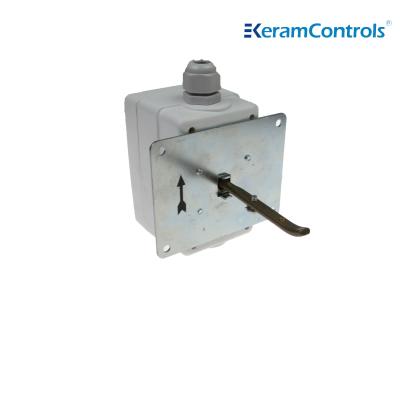 China ABS IP65 Air Flow Switch Duct Mounted Airflow Proving Switch for sale