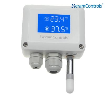 China LED Display Temperature Humidity Transmitter 16-30V for sale