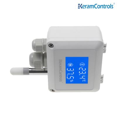 China Air Duct Mounted Temperature Humidity Transmitter Digital Output for sale
