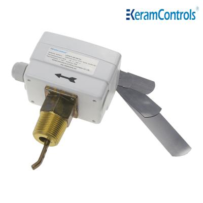 China OEM IP65 Brass Liquid Flow Switches 24V 15A For Heating Air Conditioning for sale