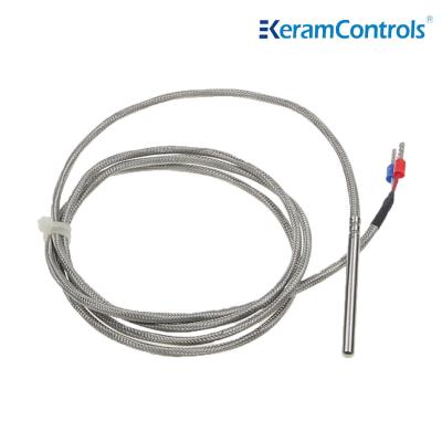 China PT100 PT1000 Waterproof Temperature Sensor 3 Wire 30mm for sale
