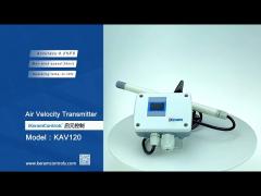 가변 공기랑 체계를 위한 -20~+70C 기류 속도 송신기