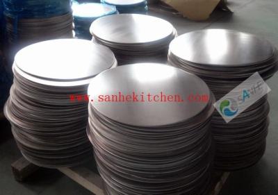 China Aluminum circle,triply circle, clad metal for cookware,kitchenware used and deep drawing for sale