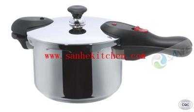 China Factory supply hot sale fashional stainless steel pressure cooker,Triple bottom for sale