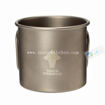 China Titanium outdoor water cup/camping water cup/capacity 350ml for sale