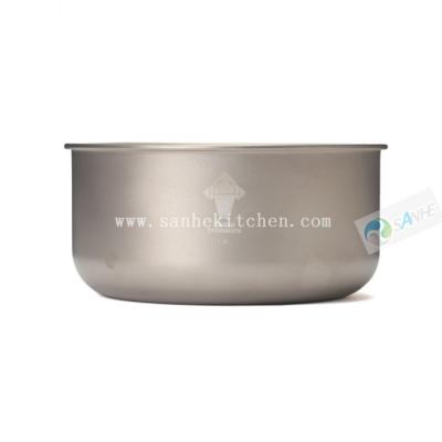 China Titanium backpacking cooking bowl for sale